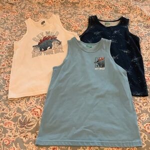 Set of 3 Boys Tank Tops Size 10